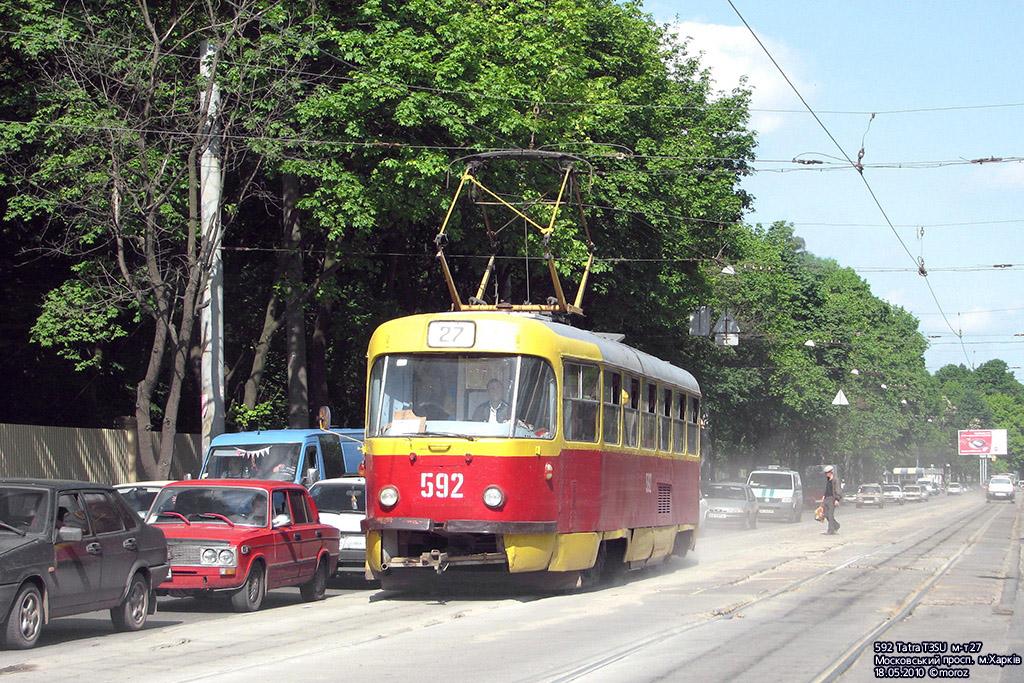 Tatra T3SU #592