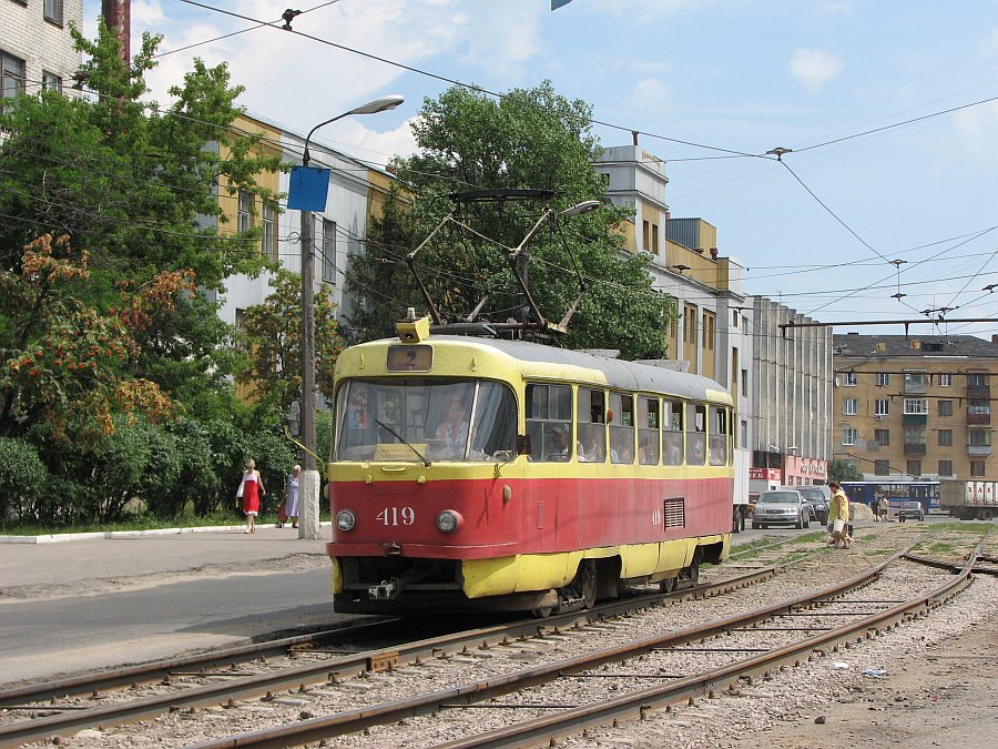 Tatra T3SU #419