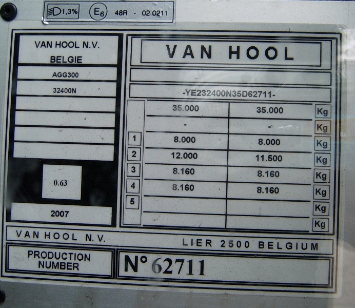Van Hool AGG300 #8707