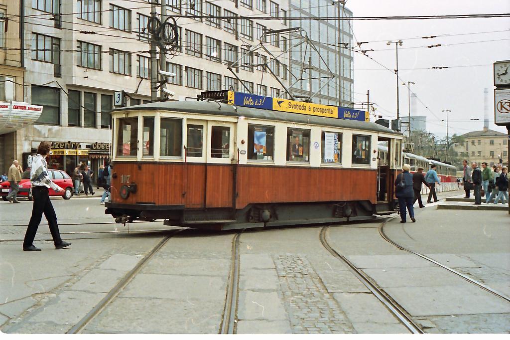 2-axle motor tram  #107